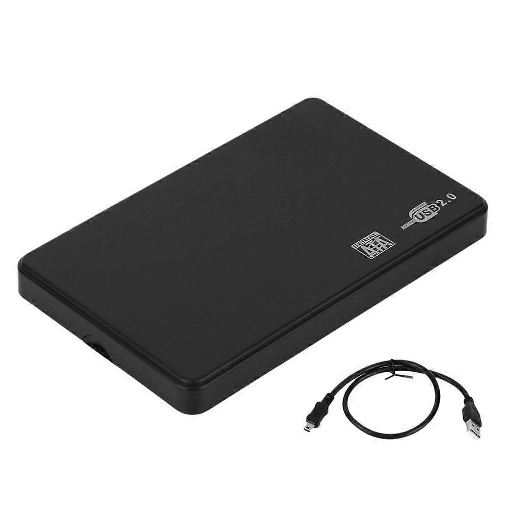 2.5 Inch USB HDD Case Sata To USB 2.0 Hard Drive Disk SATA External Enclosure HDD Hard Drive Box wi