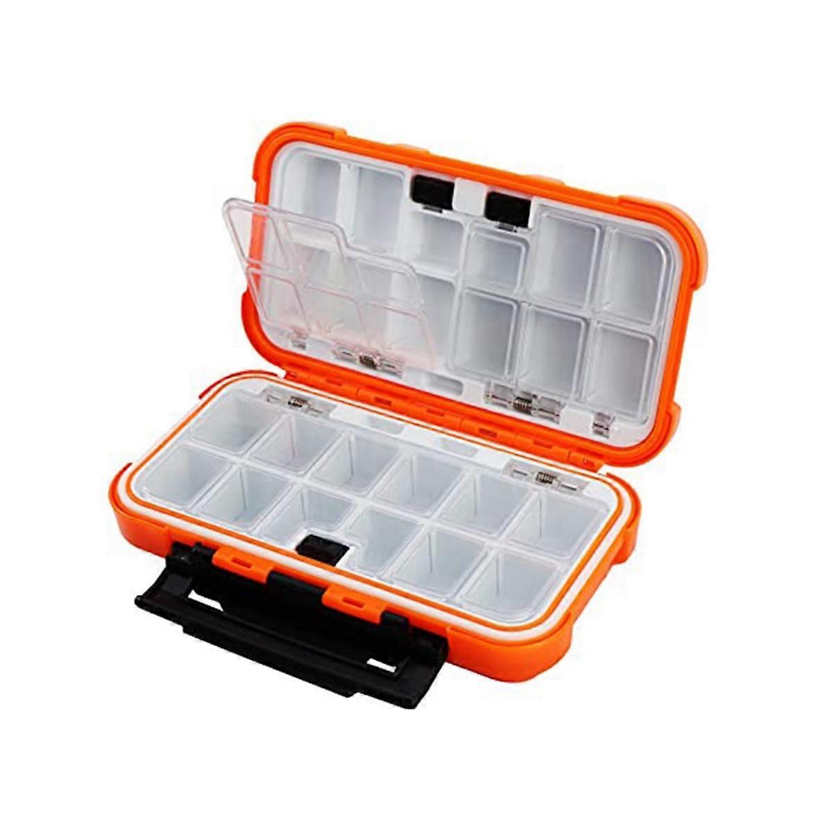 Fishing Decoy Box Organizer Terminal Tackle Storage Box Tackle Box Small Kayak Tackle Box with Divi