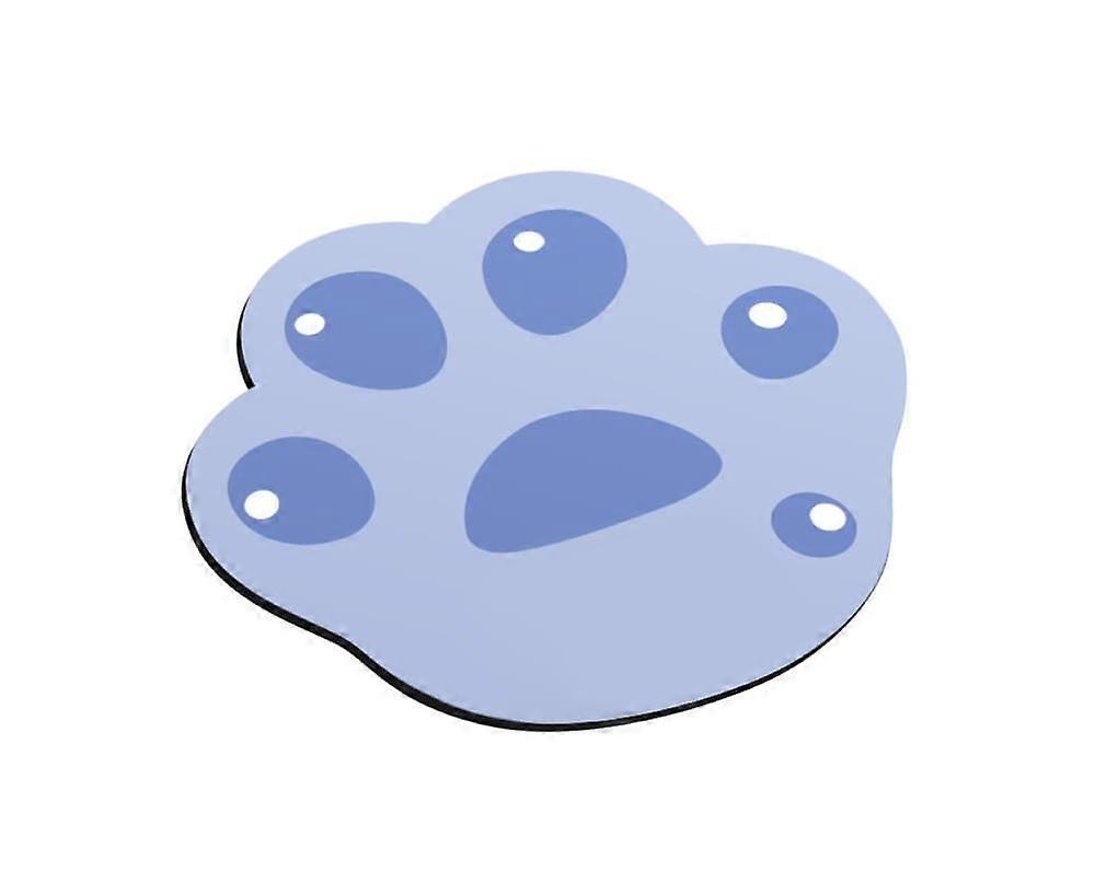 Cute Cartoon Cat Claw Anti-Slip Mouse Pad Base Mat Mousepad Computer Accessory - Blue