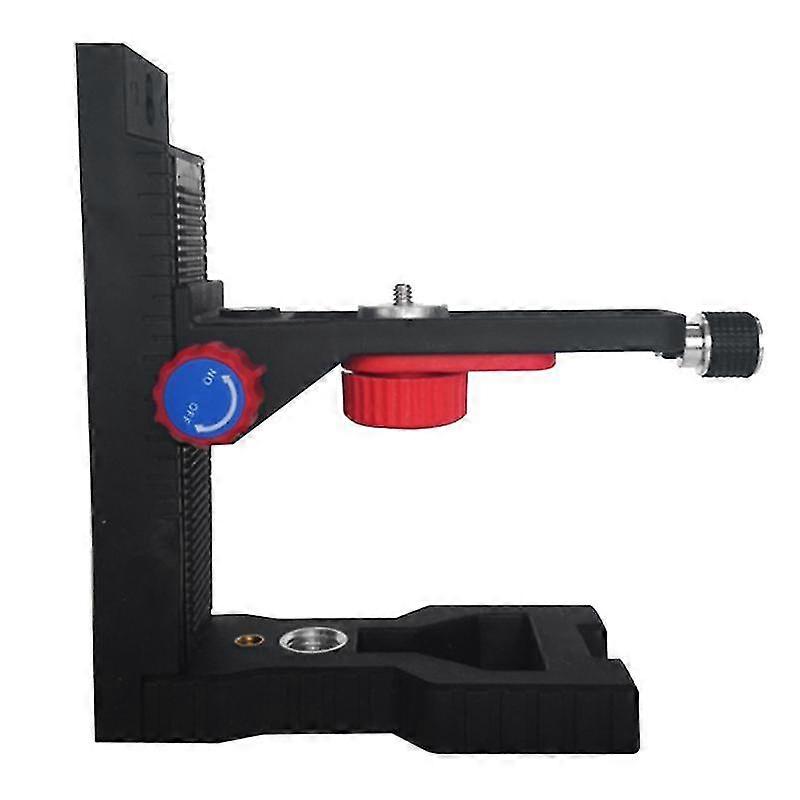 Laser-level Magnetic Bracket L-shape Adjustable 5/8inch Mount Adapter Line Laser-positioning Base