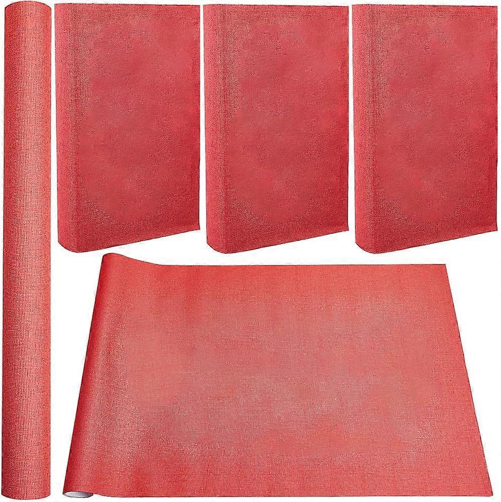 Book Cloth for Book Binding 59 x 16.9in Red Fabric Surface Paper Backed A3-A8 Bookcover Books Album Linen Scrapbooking Archival DIY Covering Protector