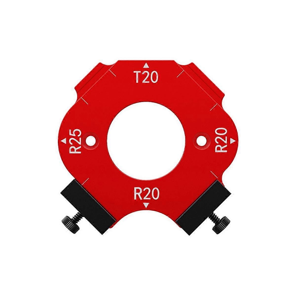 Woodworking Router Templates Arc Angle Positioning Template, Inner/Outer Corner Arc Mold, Reusable