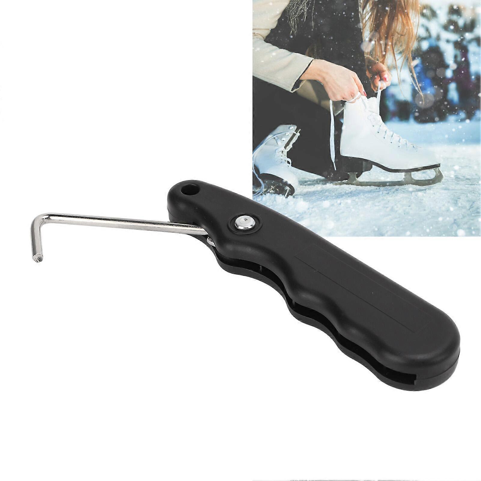 Shoelace Tightener Skate Lace Tightener Hockey Shoe Lace Puller Tool Foldable