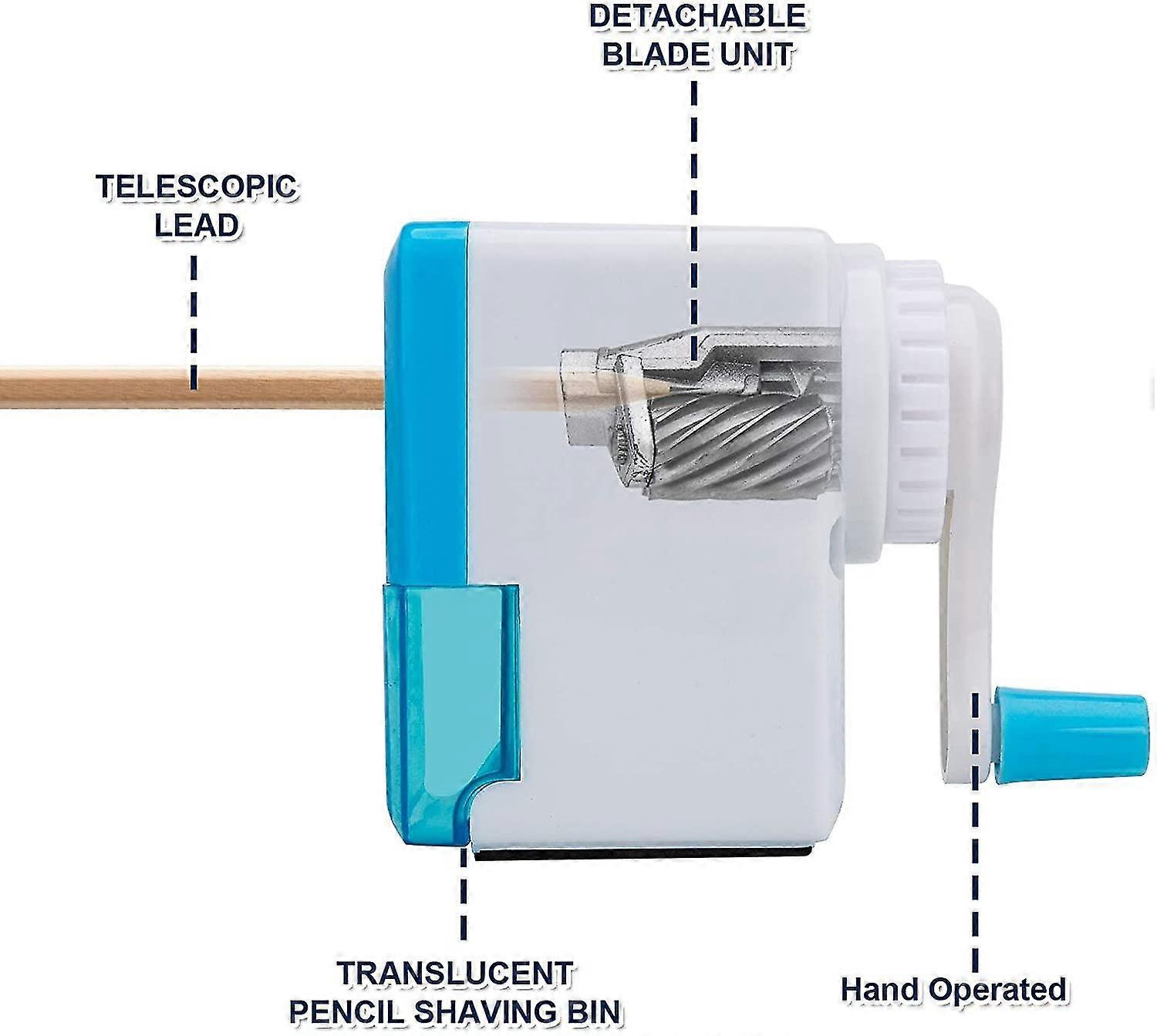 Manual Sharpener, Pencil Sharpener For Kids, Pencil Sharpener