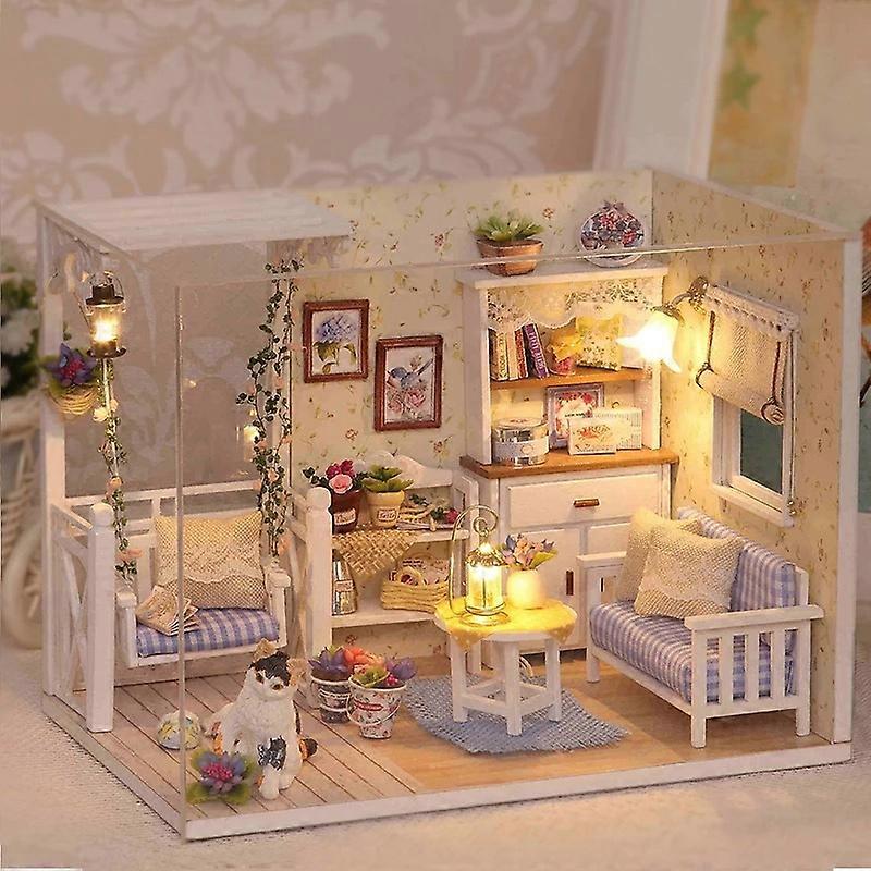 1pcs Miniature Diy House