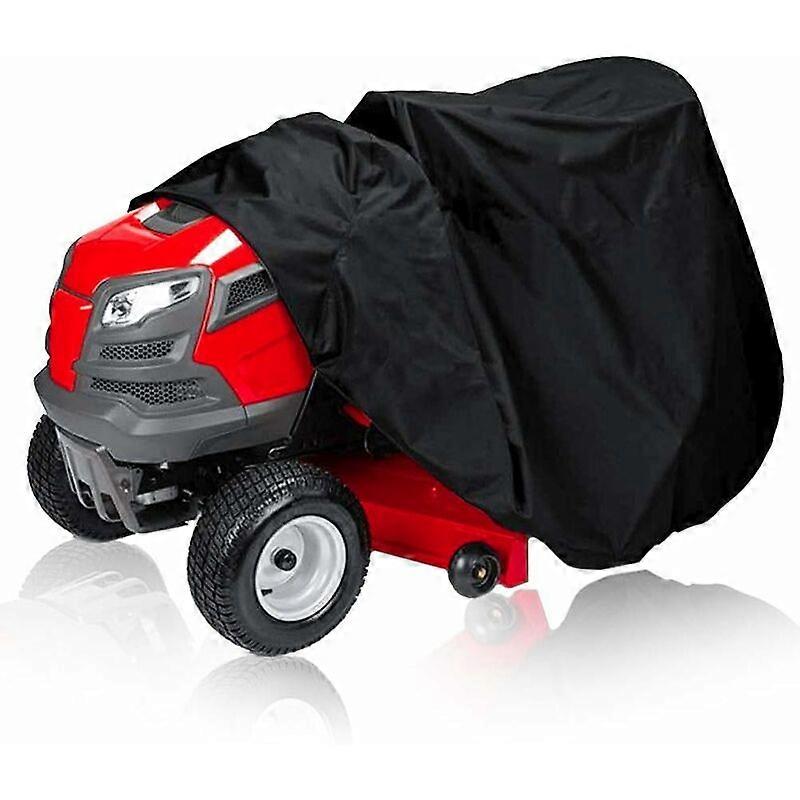 Housse de Tondeuse Housse de protection pour tondeuse Gazon Housse de Tracteur de pelouse en Tissu impermable et Anti-UV 210D pour Extrieur Jardin Pe
