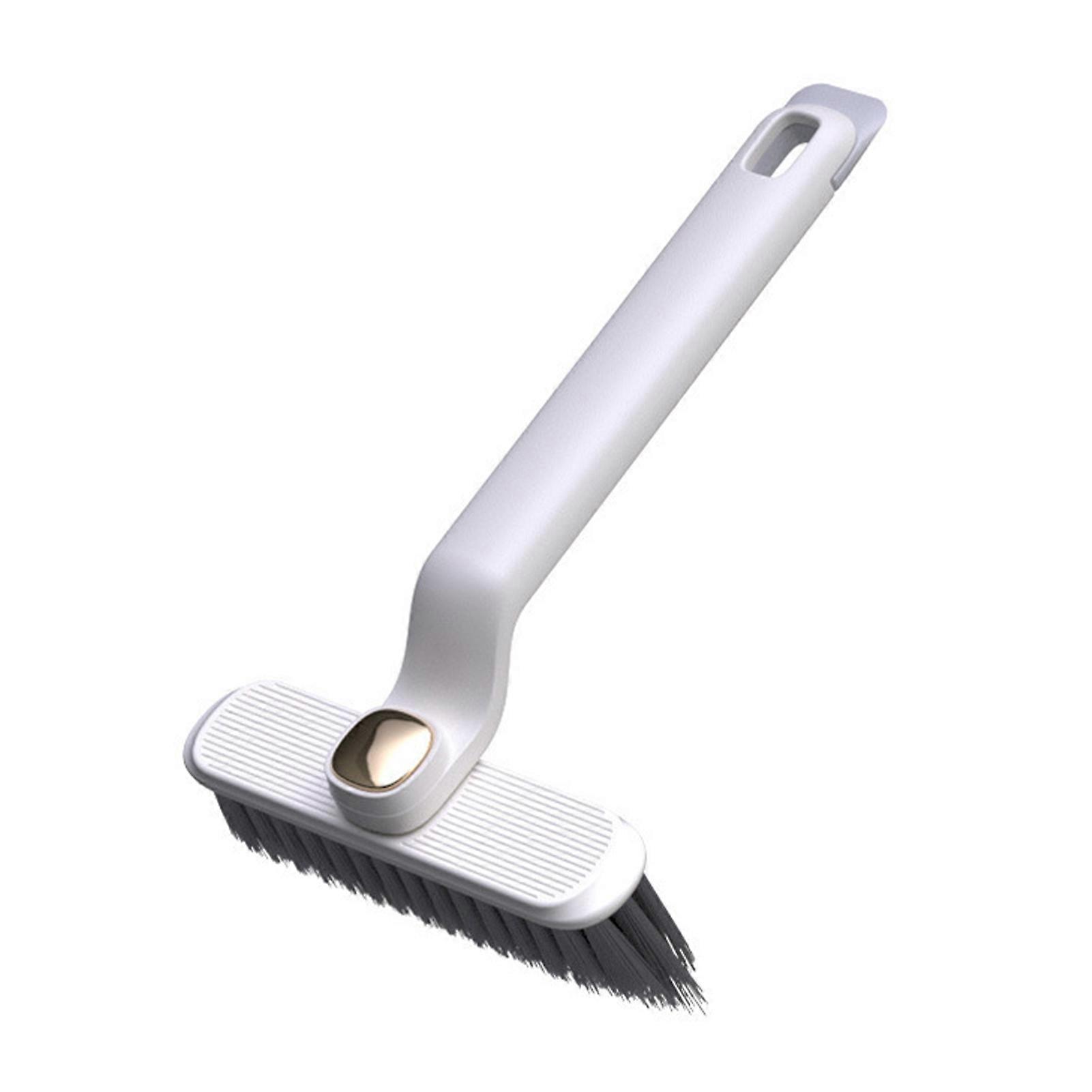 Multi-Function 360-Degree Rotating Crevice Cleaning Brush with Ergonomic Handle Hard Bristle Brush Kitchen Cleaning Tool