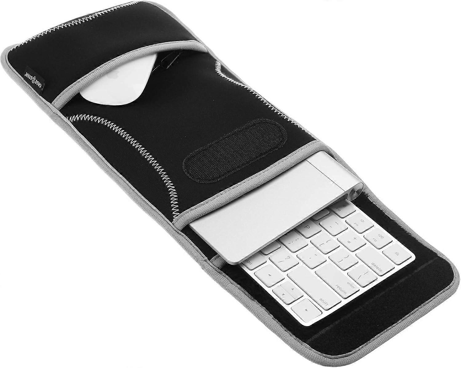 3-Layer Portable Carrying Case for Apple Magic Keyboard and Mouse 1st Generation, 2nd Generation