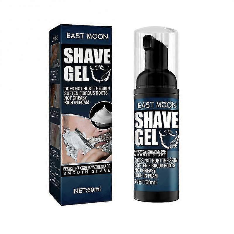 60ml Men's Shaving Cream Goat Milk Shaving Soap Foaming Lather Natural Beard Professional Conditioner