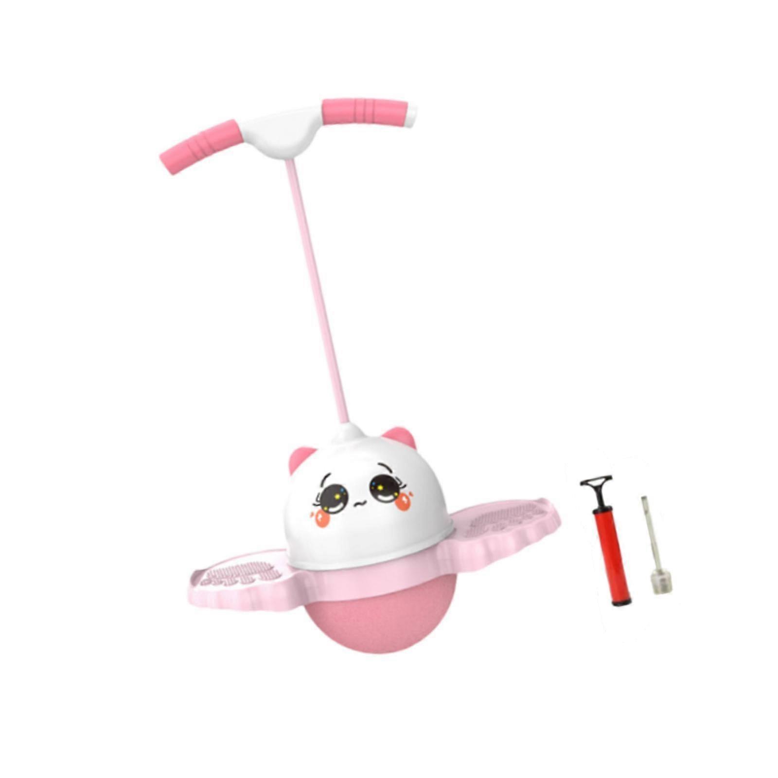 儿童跳高玩具 儿童 有趣的游戏运动户外 粉红色