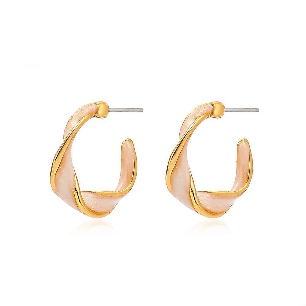 Retro design irregular earrings