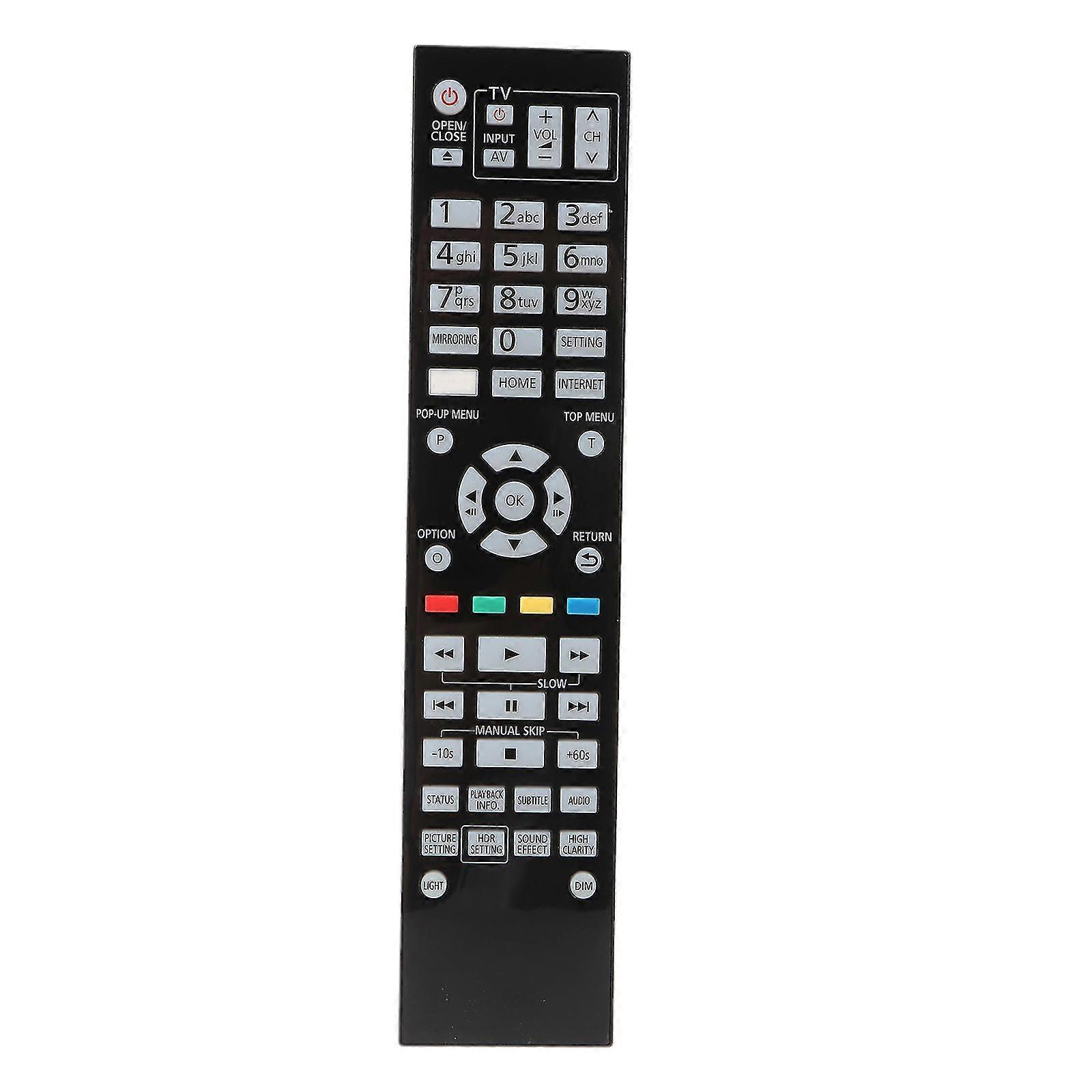 Upgraded Tv Control For Blu-ray Players Dpub9000ebk Dp-ub9000ebk Dpub9000egk