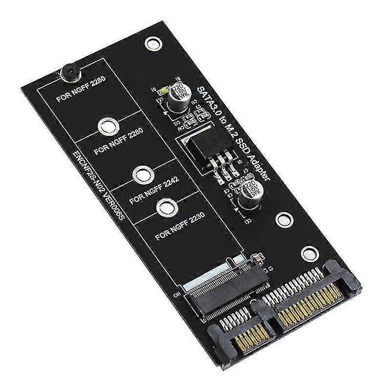 M.2 SATA Adapter M2 to SATA Adapter M.2 to SATA Adapter M.2 NGFF Converter 2.5inch SATA3 Card B Key