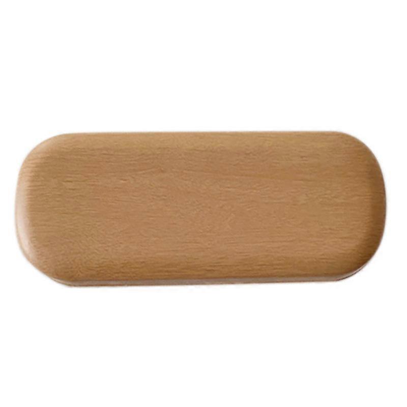 Portable Glasses Case Hard Wooden Grain Spectacle Frame Box Reading Glasses Sunglasses Holder Stora