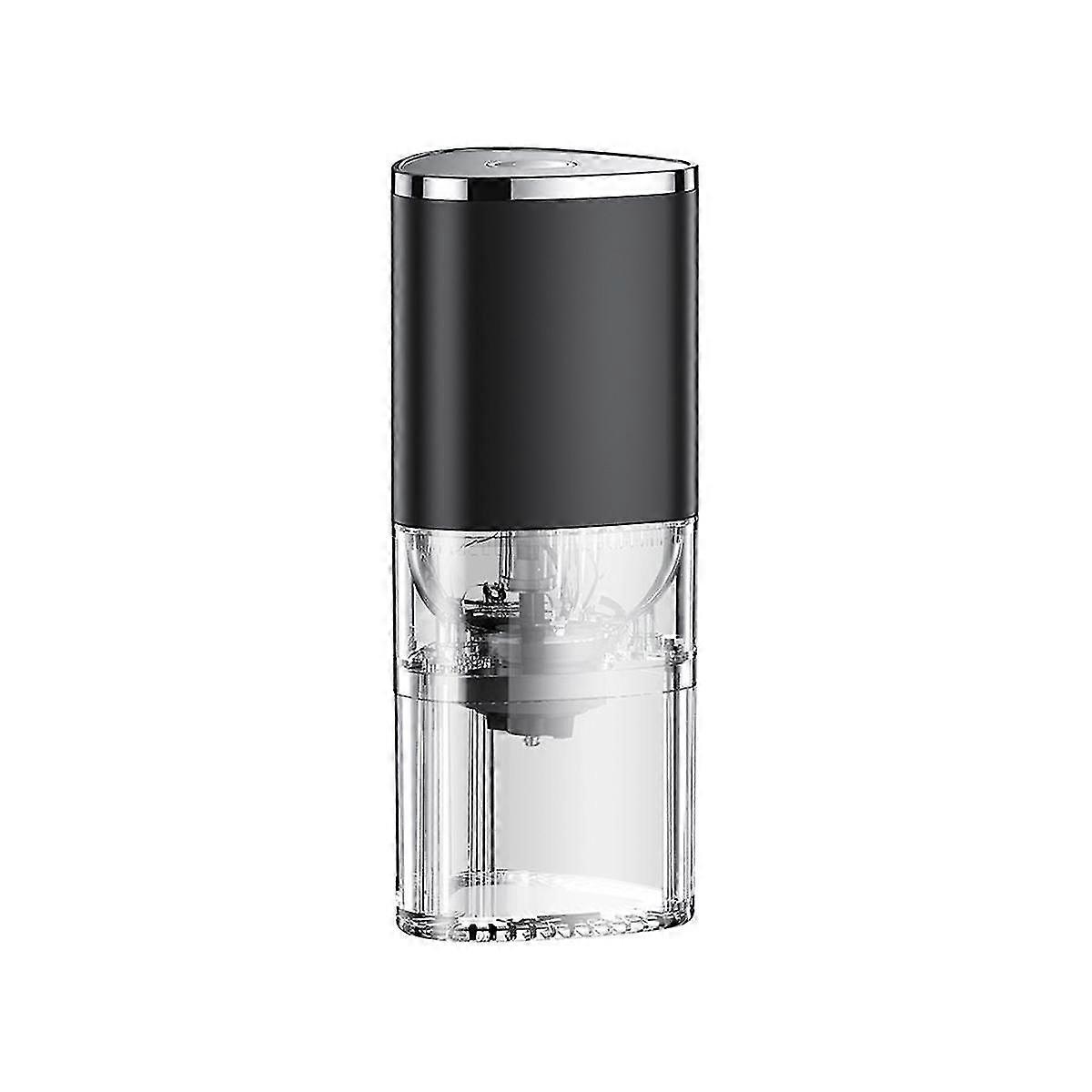 Electric Coffee Grinder, Automatic Conical Burr Coffee Bean Grinder With Adjustable Burr, Portable