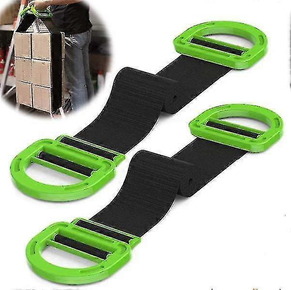 Cisea Moving And Lifting Straps For Furniture, Boxes, Building Construction, Lifting Straps(2pcs)