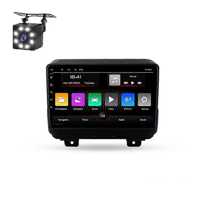 Car Radio For Jeep Wrangler 4 JL 2018-2019 Multimedia Video Carplay Navigation GPS