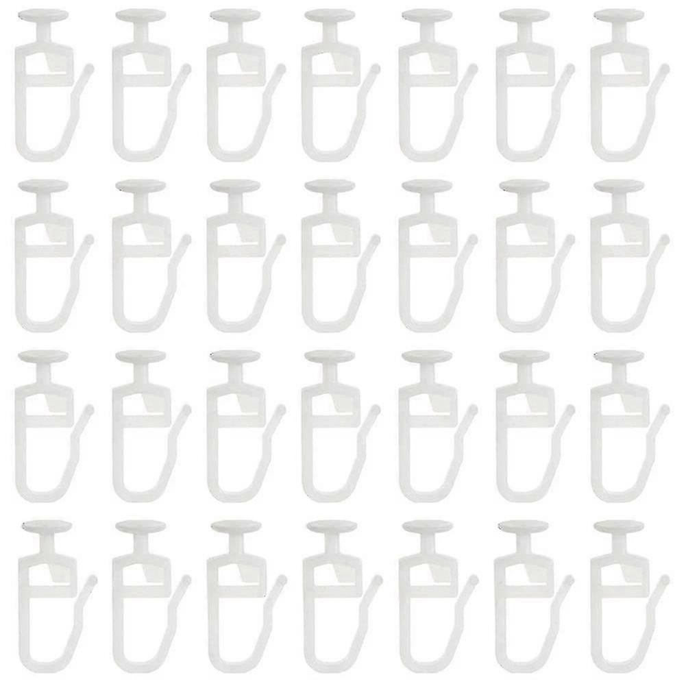 200 Paquete de planeadores de cortina con ganchos para planeadores de carril de cortina de 8,3 mm para Curtai