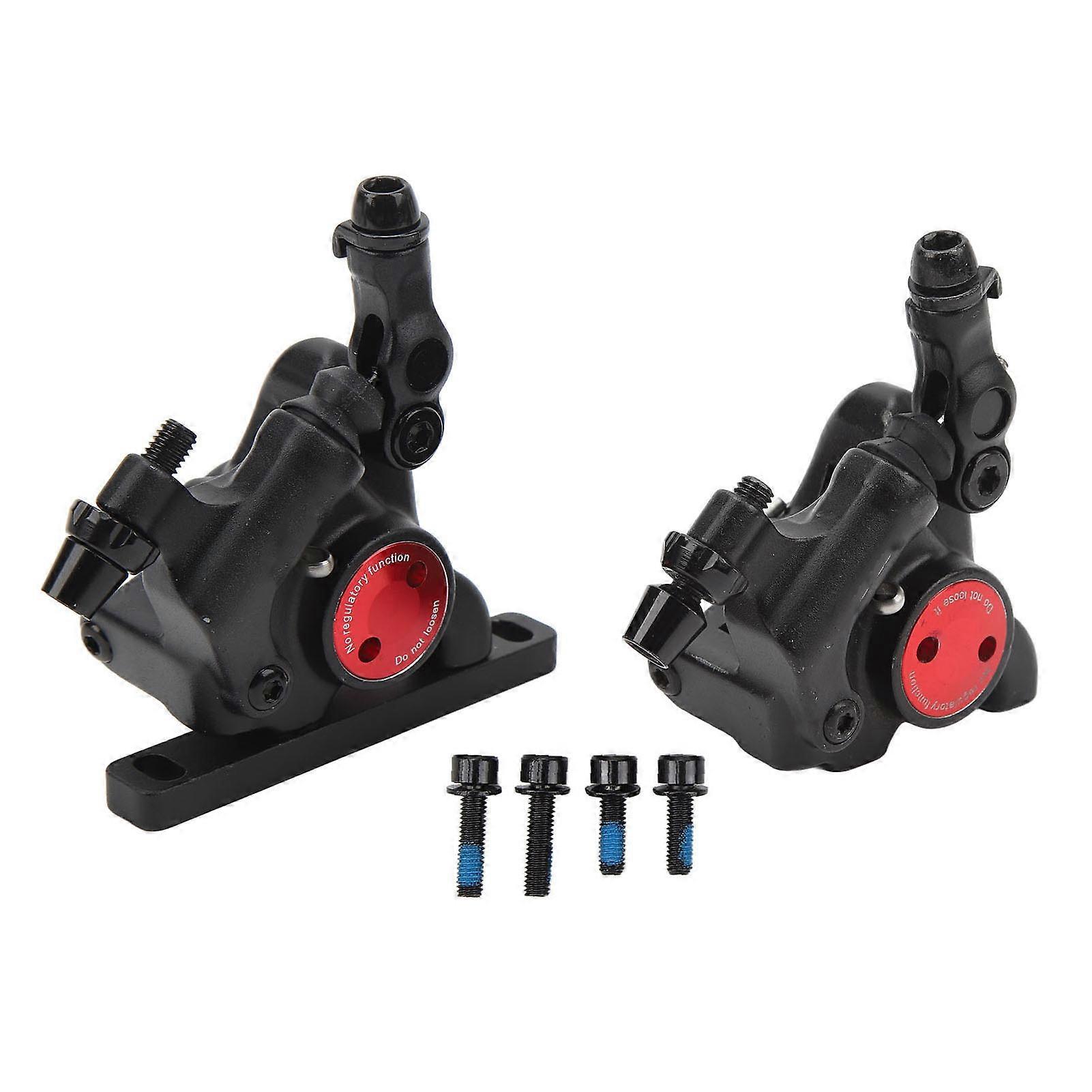 Bike Disc Brake Caliper Quiet High Strength Lightweight Aluminum Alloy Front and Rear Bike Disc Brakes for 140mm