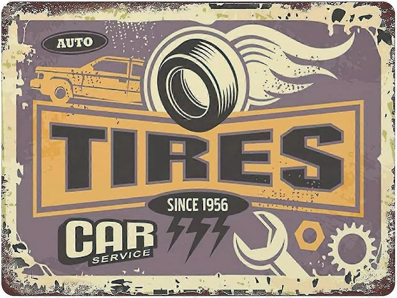 Γνήσιος τρόπος 1342 ίντσας 8x12 ίντσας σημαδιών σημαδιών κασσίτερου μερών αυτοκινήτου ή 12x16 ίντσας