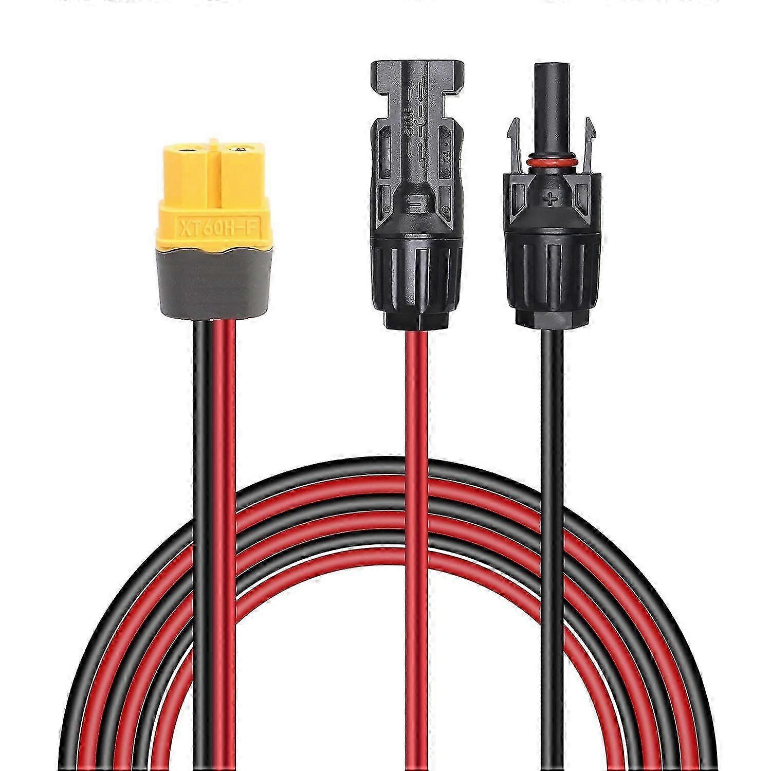 Conector de panel solar a XT60 12AWG Cable 1.5m para RV