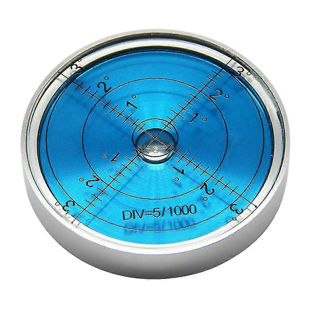 High Precision Round Bullseye Bubble Level Spirit Bubble Surface Level Bubble