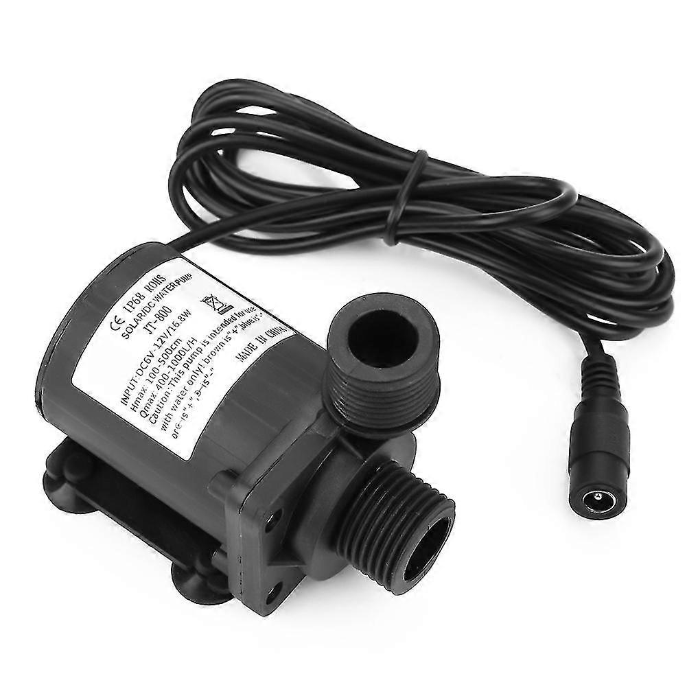 Mini Dc Brushless Low Noise Boost Water Pump 12v -40~100