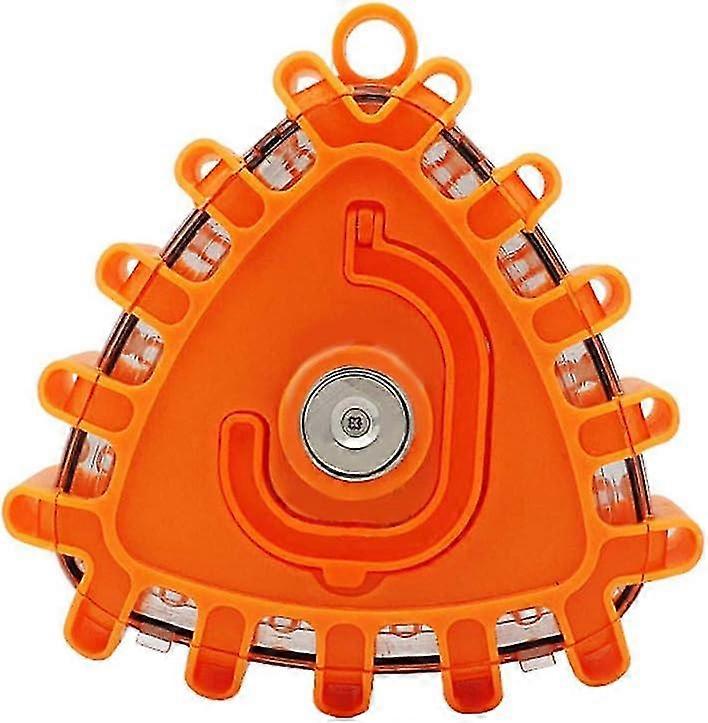 Led Street Light, Emergency Lighting Disc With 9 Flashing Modes, Magnetic Base And Hook, Roadside Flashing Warning Light