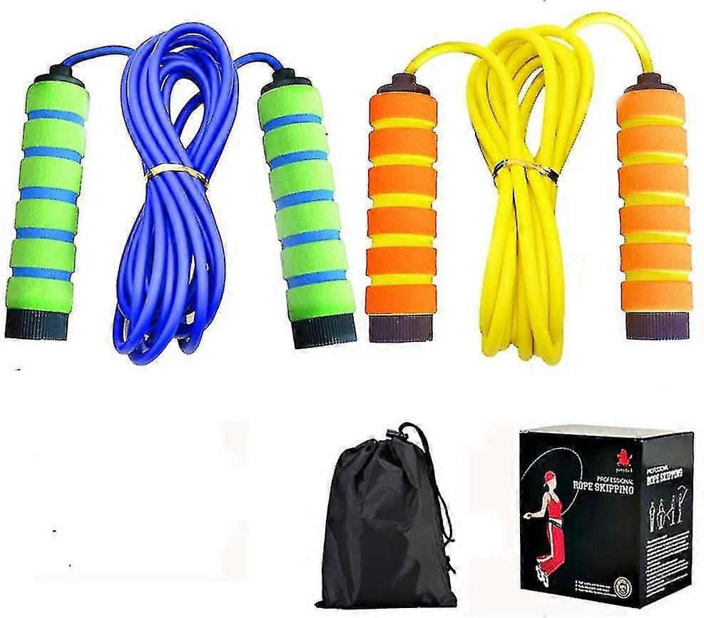 Springseil, Springseile für Kinder, 2er Pack Kinder Springseil