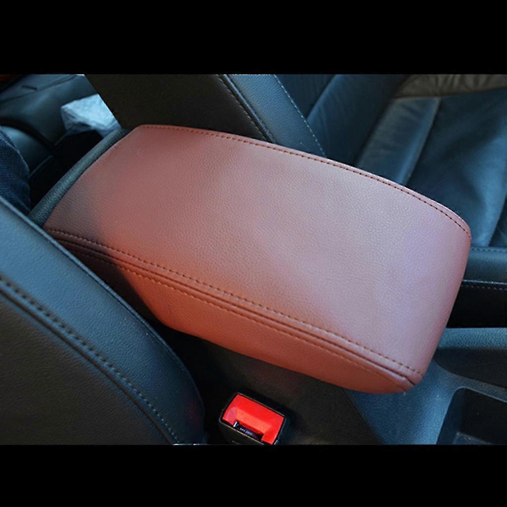 Anti-scratch Leather Center Console Armrest Box Cover for Auto Central Armrest