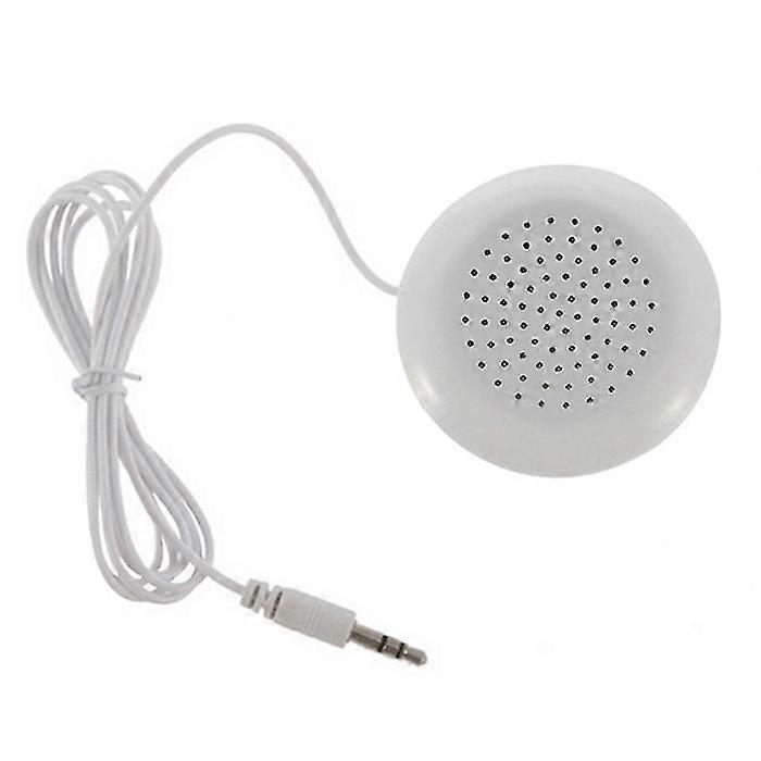 Mini Stereo Speaker,New DIY Pillow Speaker 3.5mm Mini Stereo Speaker,True HD and Unique Soft Sound Portable Speaker,Portable Plug in Speaker with 3.5m