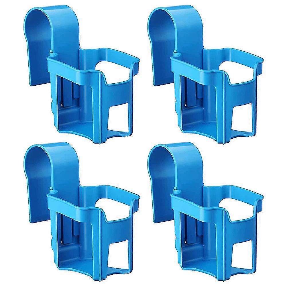 Above Ground Pool Drink Holder - 4Pcs Poolside Cup Holder for Refreshing Drinks