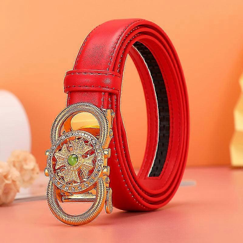 Running ceinture femme boucle automatique mode all-match ceinture de style coréen pour femmes