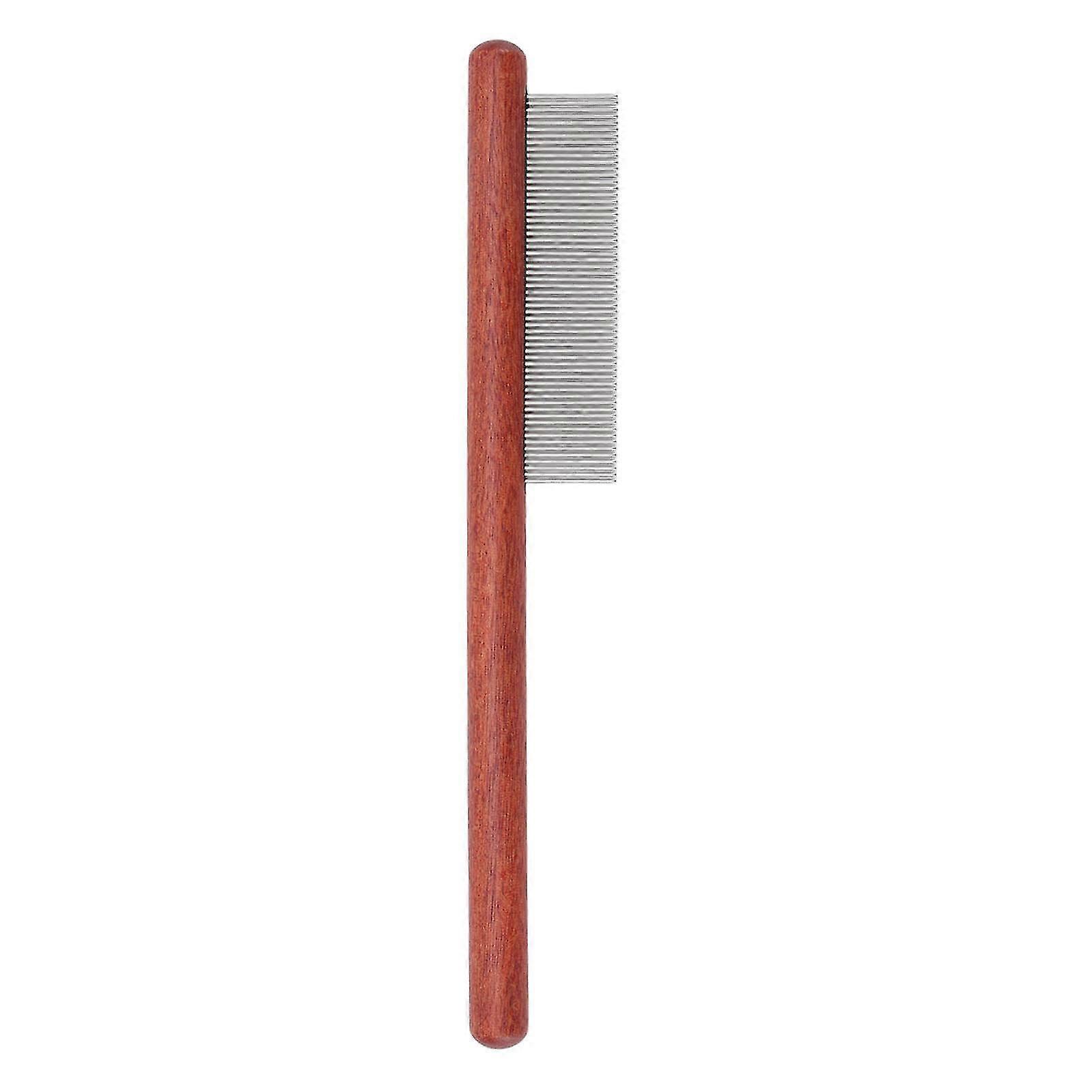 Stainless Steel Pet Flea Comb Round Needle Grooming Tool for Dogs and Cats