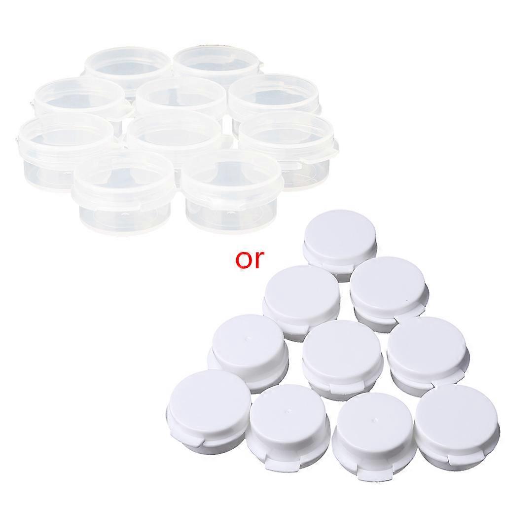10Pcs Make Up Jar Mini Sample Bottle Sealing Pot Face Cream Container Portable