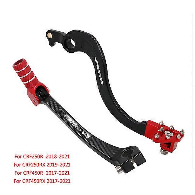 Motorcycle CNC Shifter Shift Pedal Rear Foot Brake Pedal Lever For Honda CRF250R CRF450R CRF450RX CRF250RX CRF 250 450 R RX
