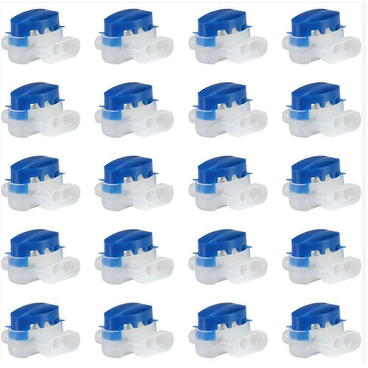 Set of 20 Resin Filled Cable Connectors for Automower Robot Lawnmower