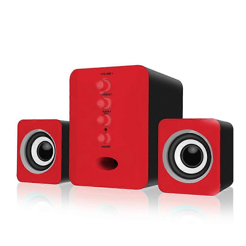 Mini Usb 2.1 Wired Combination Speaker Bass Music Subwoofer