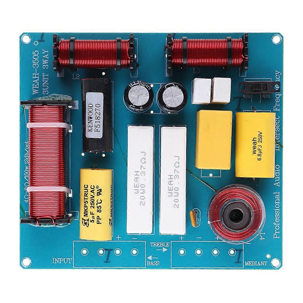 Weah-3505 Box Speaker Three Divider High Middle Low Three Divider / Diy