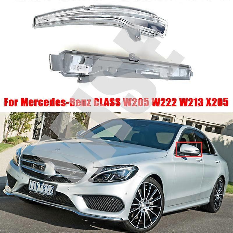 For Mercedes-Benz CLASS W205 W222 W213 X205 Car Rearview Mirror Light Turn Signal Light Indicator Lamp A0998115000 A0998114900