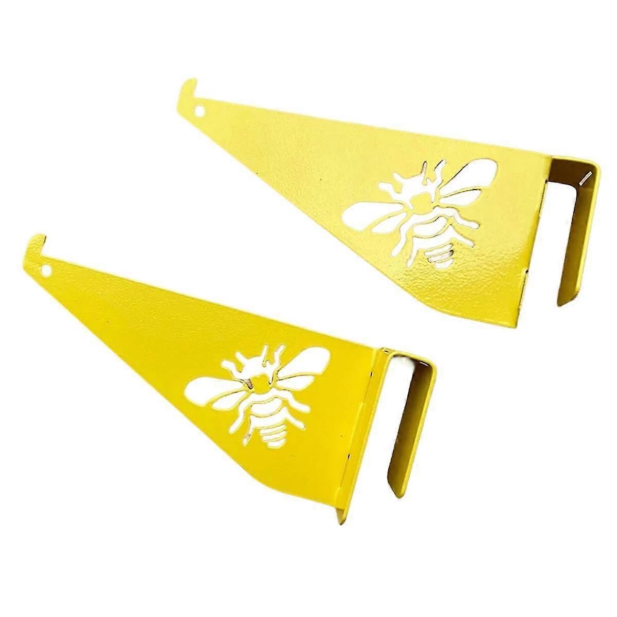 Beehive Inspection Bracket, 2Pcs Beehive Frame Holder, Stainless Steel Beehive Frame Perch, Bee Hive Stand, Bee Frames B