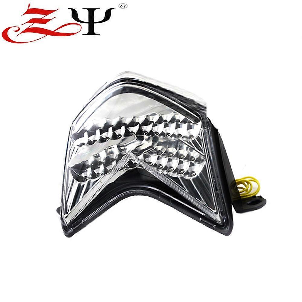 Applicable to Kawasaki ZX-6R 05-06 636 ZX-10R 06-07led modified brake band turn signal taillight