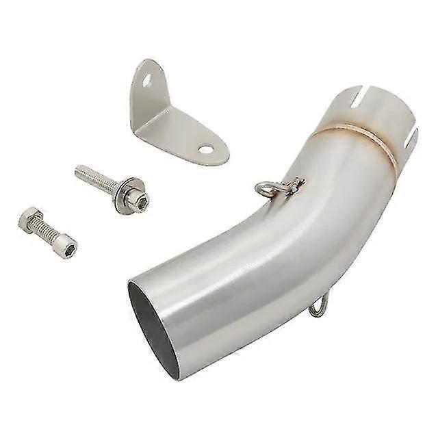 Exquisite exhaust pipeUniversal Motorcycle Yoshimura Exhaust Pipe Double outlet Escape Tip Silencer For ER6N Z900 Modify DUKE Muffler 2 Hole DB Killer