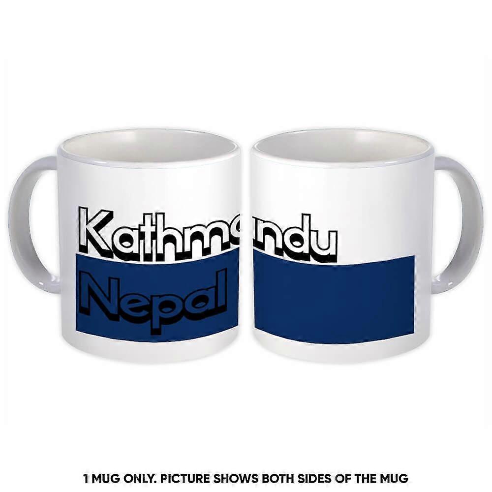Gift Mug: Kathmandu Nepal Rectangle