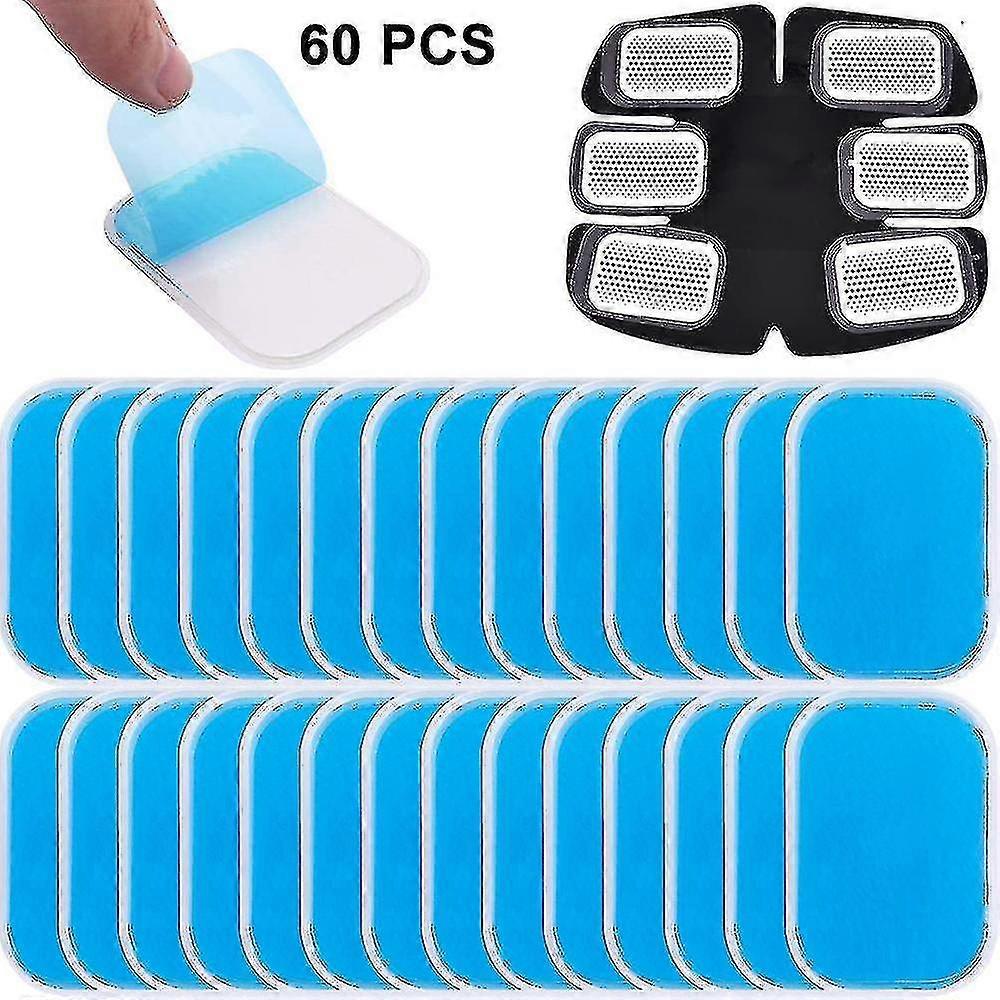 60pcs Gel Replacement Pads, Electrodes Gel Replacement Pads