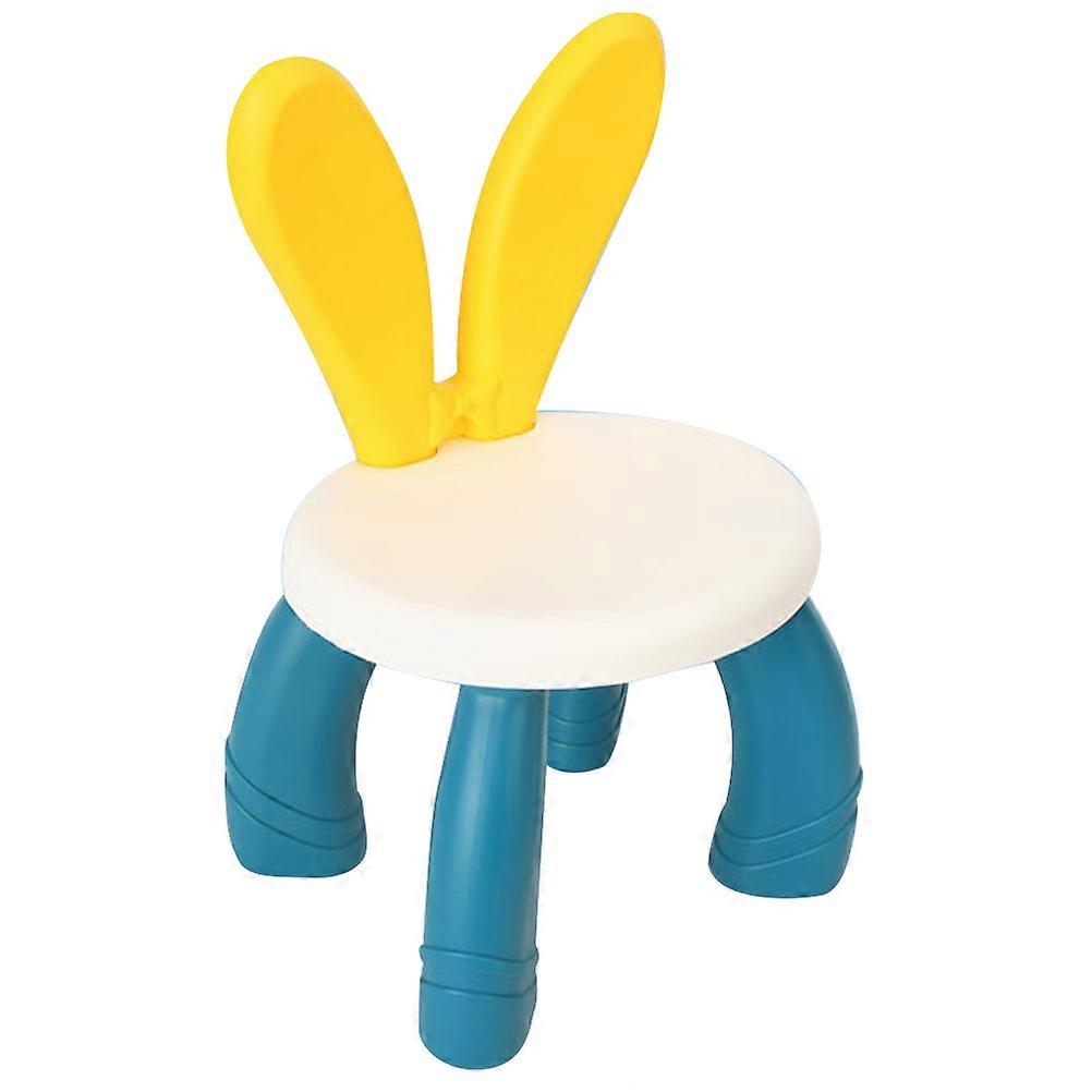 Plastic Children Stool Non-skid Stool Lightweight Kindergarten Learning Stool