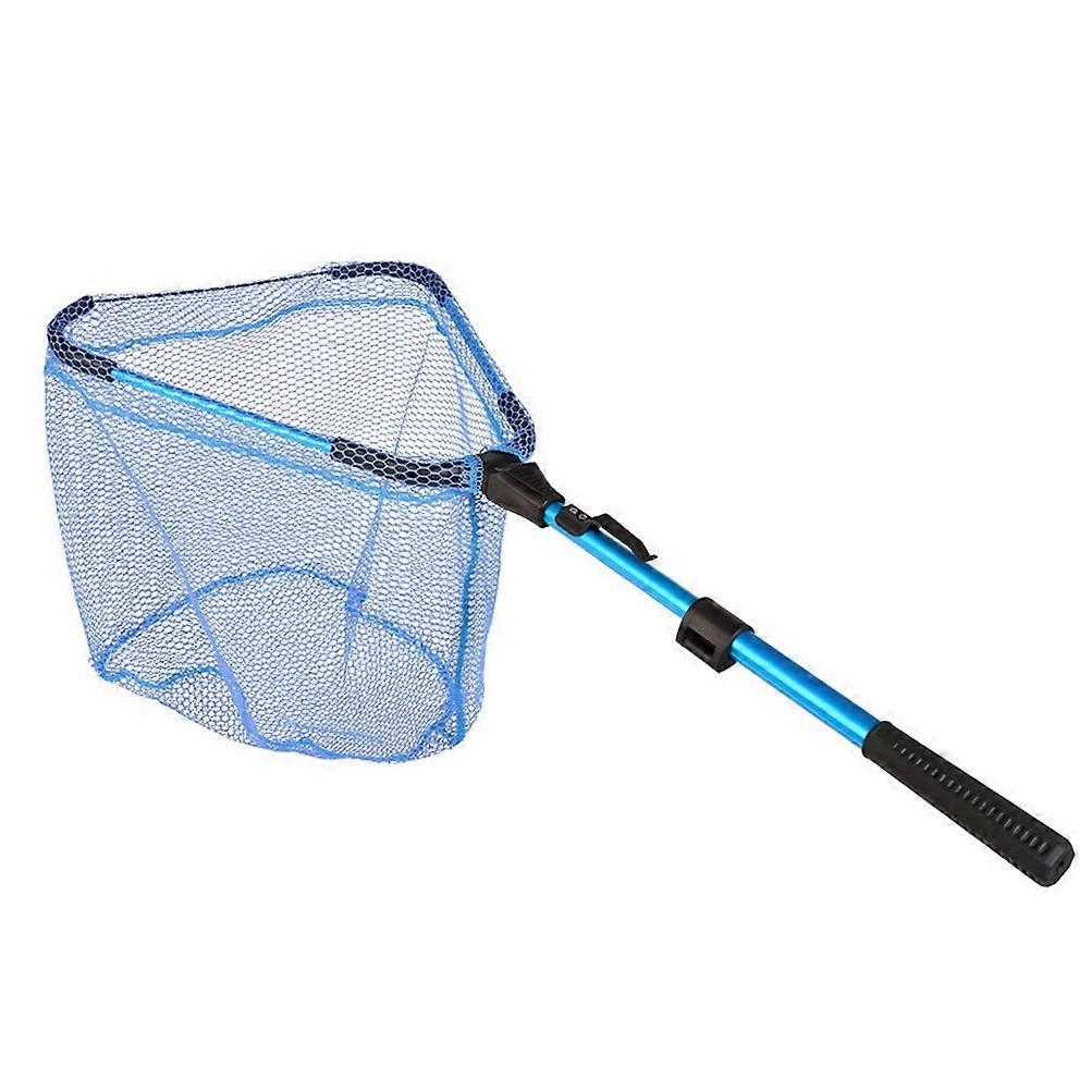 Collapsible Fishing Net Fishing Tools Accessories Collapsible Fish Trap Alumium Alloy Fishing Net Fish Net