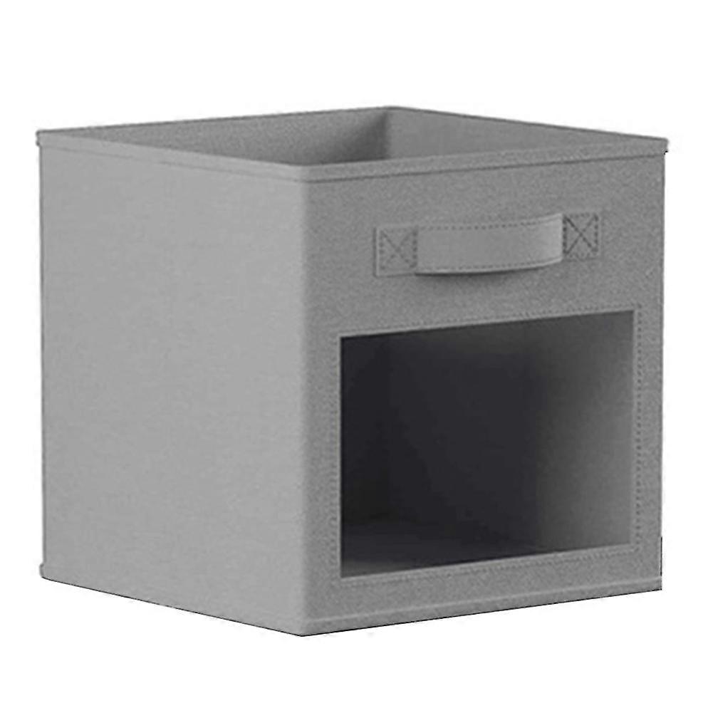 Foldable Storage Box Toy Sundries Storage Bins With Clear Window For Home