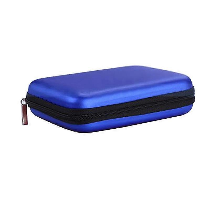 Capa protetora de unidade de disco rígido externa USB de 2,5 polegadas Mini caixa de armazenamento Zipper Bolsa