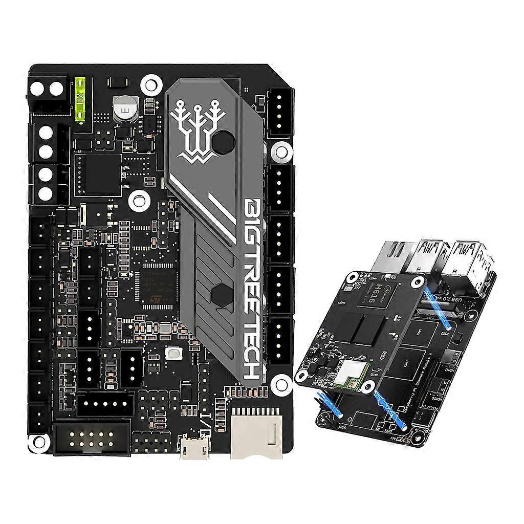 Leise 3D-Druck-Steuerplatine SKR Mini E3 V3.0 CB1 V2.2 + Pi4B Adapter-Kit